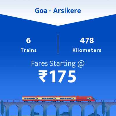 Goa To Arsikere Trains